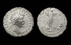 Septimius Severus, Denarius, Trophy Reverse, Emesa Mint!